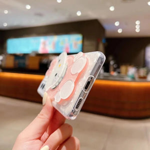 Pop socket kitty brilloso- varios